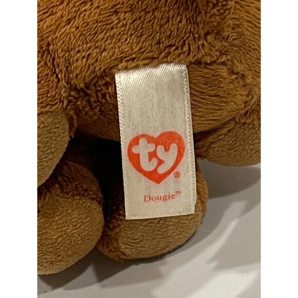 TY Beanie Boos Dougie Plush 6” Retired - Picture 4 of 4